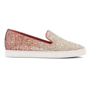 Birdies Swift Slip On Sneaker in Pixie Dust Ombre Glitter worn once EUC